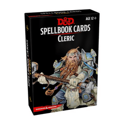 Dungeons and Dragons 5th Edition RPG: Spellbook Cards - Cleric